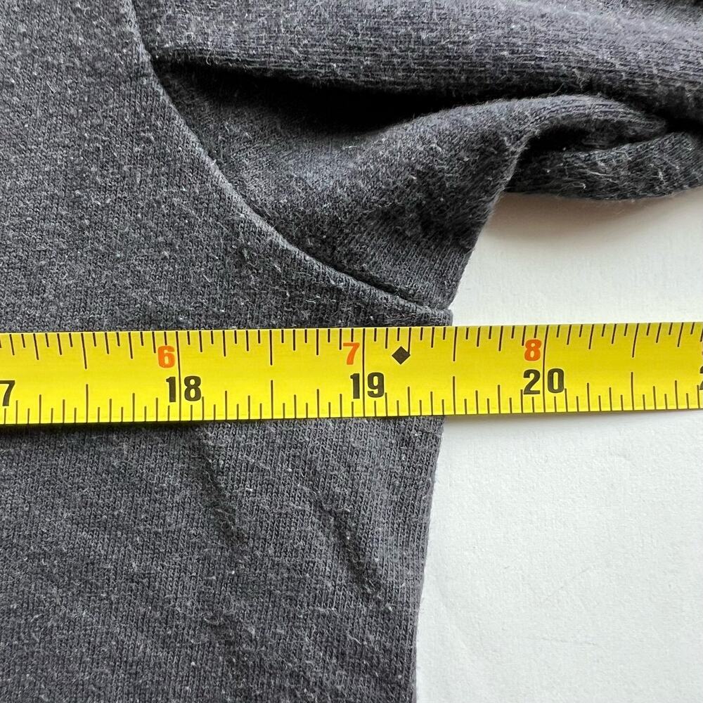 Vintage Nike Force Basketball Swoosh Single Stitch T Shirt Faded Black M USA - Picture 8 of 9